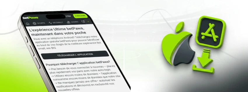 Application pour iOS. Installation sur iPhone