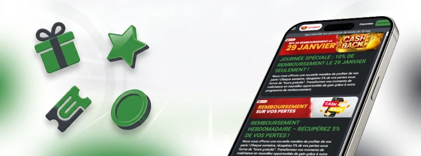 Politique de bonus et codes promotionnels Lonabet