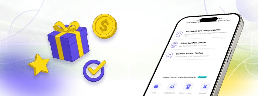 Onebet Bonus à l'ouverture du compte